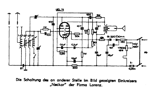 Neckar GW; Lorenz; Berlin, (ID = 2406553) Radio