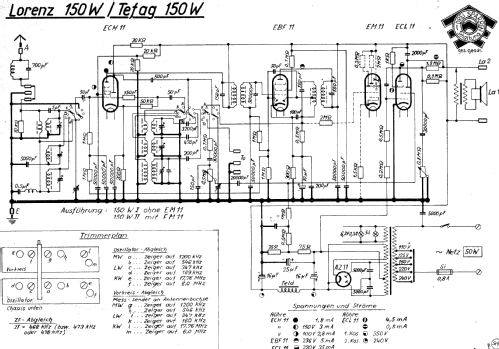 Super 150W/I; Lorenz; Berlin, (ID = 1092638) Radio