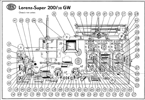 Super 200/38GW; Lorenz; Berlin, (ID = 70945) Radio