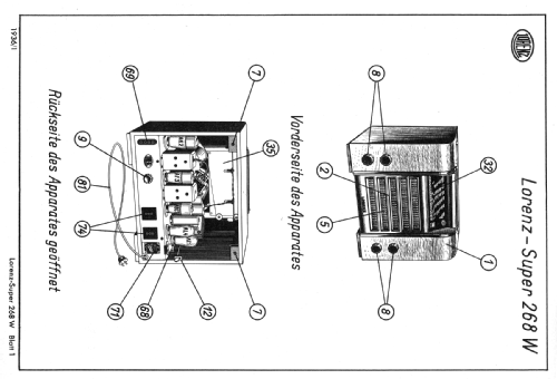 Super 268W; Lorenz; Berlin, (ID = 106470) Radio