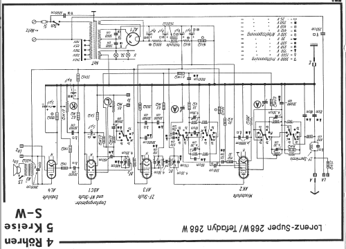 Super 268W; Lorenz; Berlin, (ID = 14653) Radio