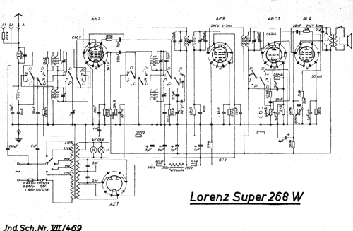 Super 268W; Lorenz; Berlin, (ID = 239985) Radio