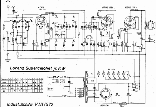 Supercelohet Junior KG ; Lorenz; Berlin, (ID = 2279469) Radio