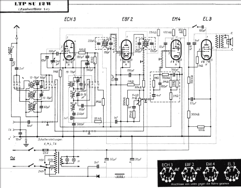 Zauberflöte 4c Su12W; LTP, Apparatewerk (ID = 1018855) Radio