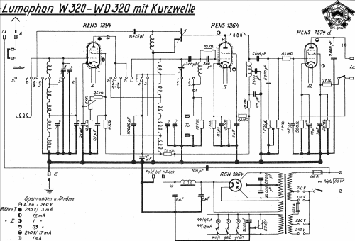 W320; Lumophon, Bruckner & (ID = 1104705) Radio