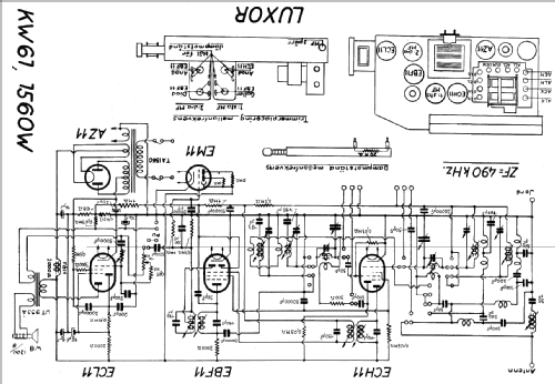 KW61; Luxor Radio AB; (ID = 18573) Radio