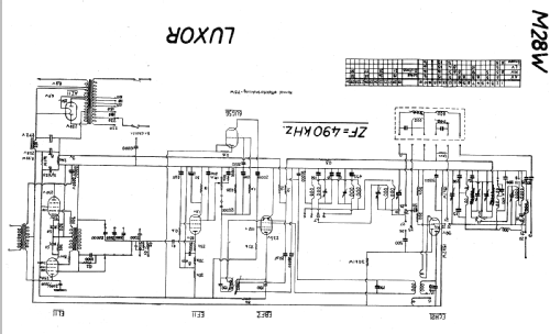 M28W; Luxor Radio AB; (ID = 18586) Radio