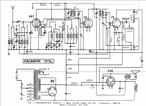 SV154 Ch= SV54; Magnadyne Radio; (ID = 37797) Radio