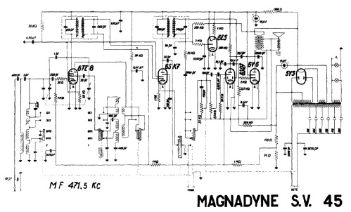 SV45; Magnadyne Radio; (ID = 1537462) Radio