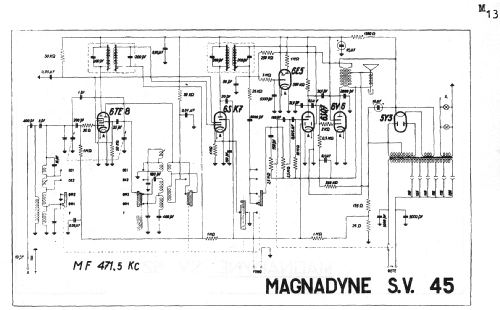 SV45; Magnadyne Radio; (ID = 168278) Radio