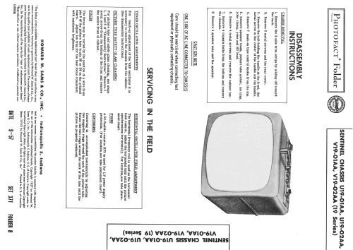 Ch= V19-01AA 19 Series; Magnavox Co., (ID = 2439455) Television