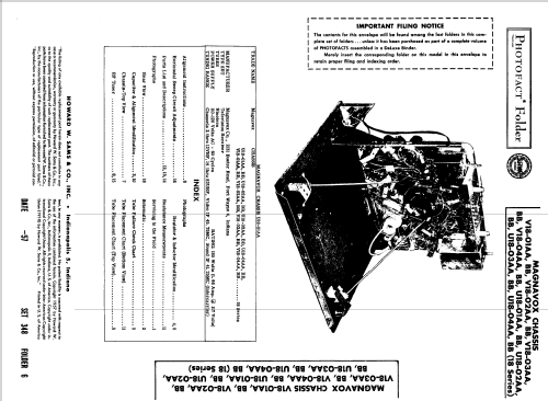 CH= U1803BB 18 Series; Magnavox Co., (ID = 1758217) Television