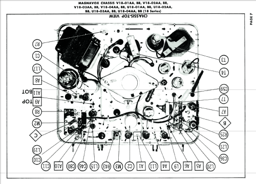 CH= U1803BB 18 Series; Magnavox Co., (ID = 1758225) Television