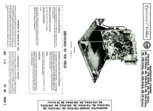 CH= V1801BB 18 Series; Magnavox Co., (ID = 1756459) Television