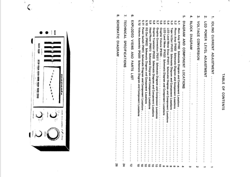 Console Stereo Amplifier PM550DC; Marantz Sound United (ID = 2152095) Ampl/Mixer