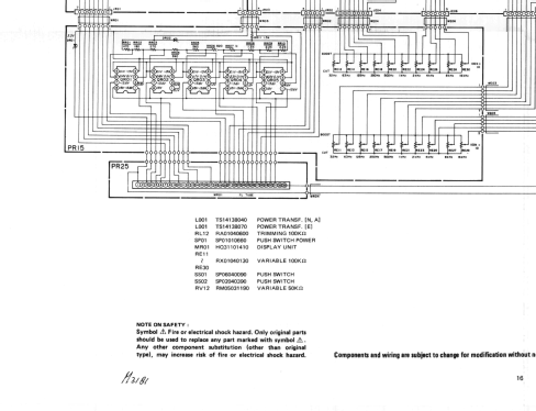 Graphic Equalizer Spectrum Analyzer EQ551; Marantz Sound United (ID = 2477911) Ampl/Mixer