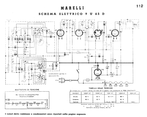 9U65D; Marelli Radiomarelli (ID = 255590) Radio