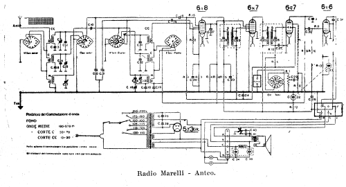 Anteo Ch= 72; Marelli Radiomarelli (ID = 2575526) Radio