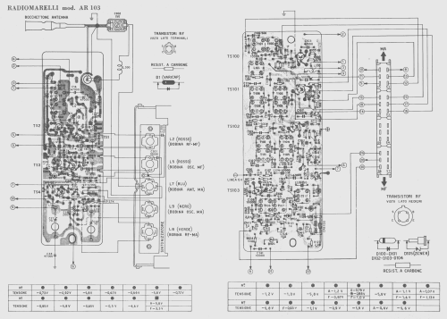 AR103; Marelli Radiomarelli (ID = 2919938) Car Radio