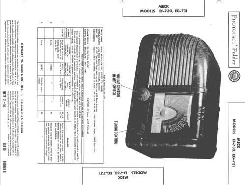 EF-730 ; Meck, John, (ID = 1611008) Radio