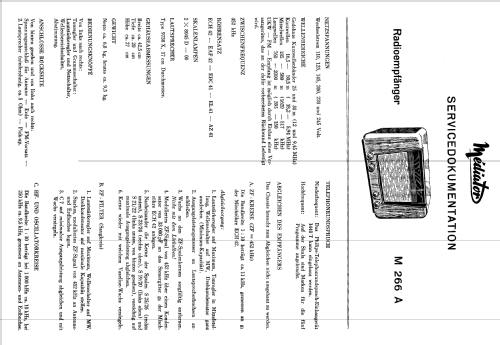 266A ; Mediator; La Chaux- (ID = 2224698) Radio