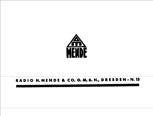 120W ; Mende - Radio H. (ID = 1237779) Radio