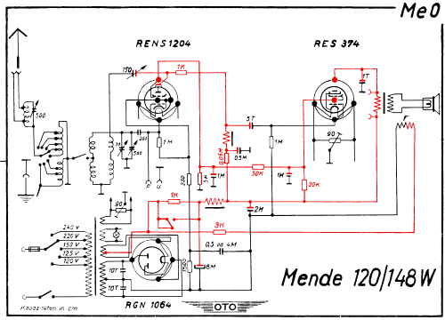 120W ; Mende - Radio H. (ID = 2956419) Radio