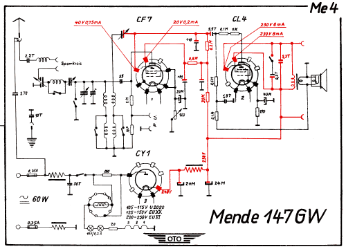 147GW; Mende - Radio H. (ID = 2956788) Radio