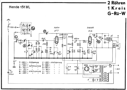 151WL; Mende - Radio H. (ID = 28026) Radio