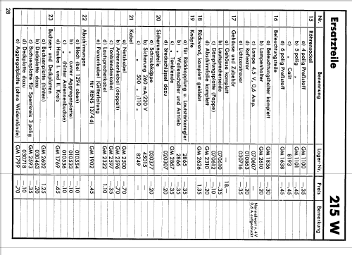 Geradeaus M215 ; Mende - Radio H. (ID = 170114) Radio