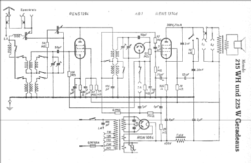 Geradeaus M215 ; Mende - Radio H. (ID = 4876) Radio