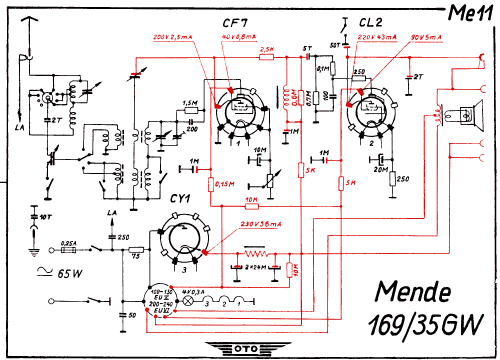 M169/35 GW ; Mende - Radio H. (ID = 2957297) Radio
