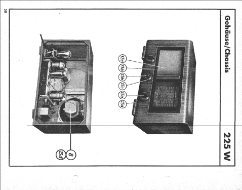 Super MS225-W ; Mende - Radio H. (ID = 1440989) Radio