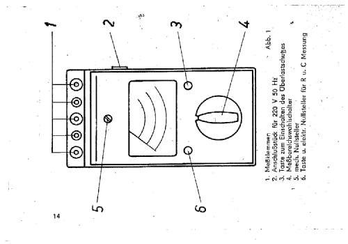 Universal-Messinstrument UNI 10; Messtechnik (ID = 1874468) Equipment