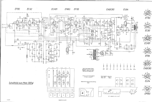 305W; Metz Transformatoren (ID = 12699) Radio