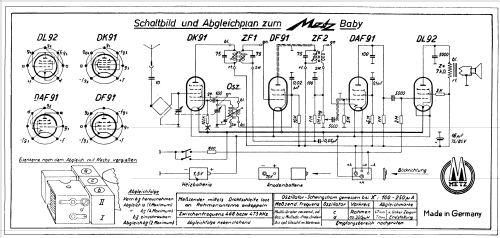 Baby ; Metz Transformatoren (ID = 769521) Radio