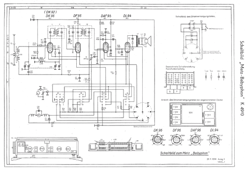 Babyphon ; Metz Transformatoren (ID = 222530) Radio