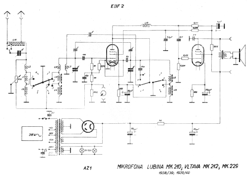 Lubina MK210; Microphona Mikrofona (ID = 19586) Radio