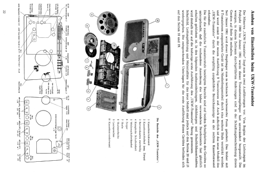 UKW-Transistor 611; Minerva-Radio (ID = 1818152) Radio
