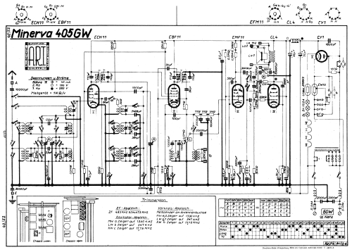 405GW; Minerva-Radio (ID = 359147) Radio