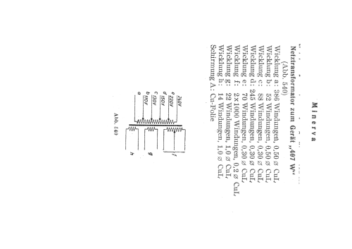 407W; Minerva-Radio (ID = 350994) Radio