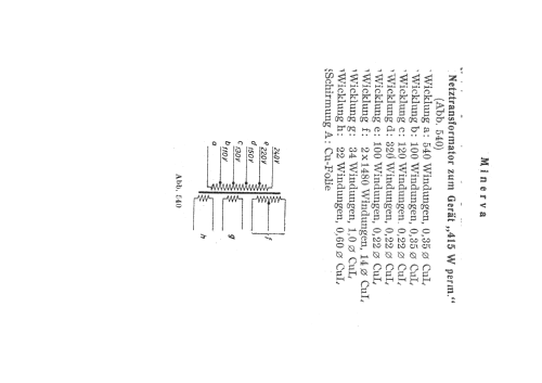 415W; Minerva-Radio (ID = 350995) Radio