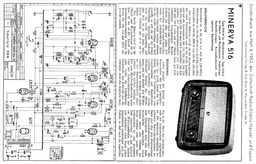 516U; Minerva-Radio (ID = 108172) Radio