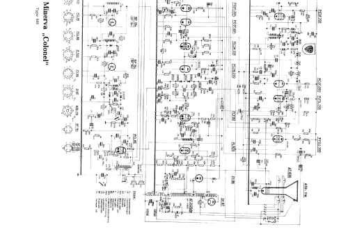 Colonel 688; Minerva-Radio (ID = 143787) Fernseh-E