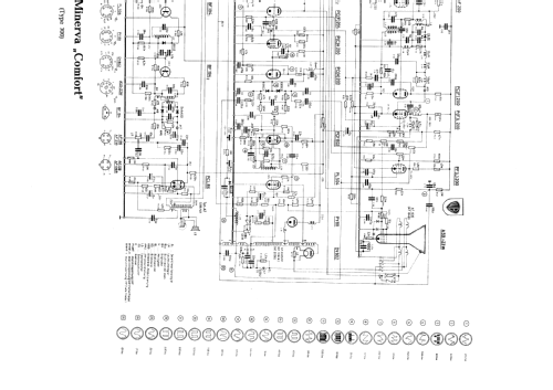 Comfort 700; Minerva-Radio (ID = 144269) Television