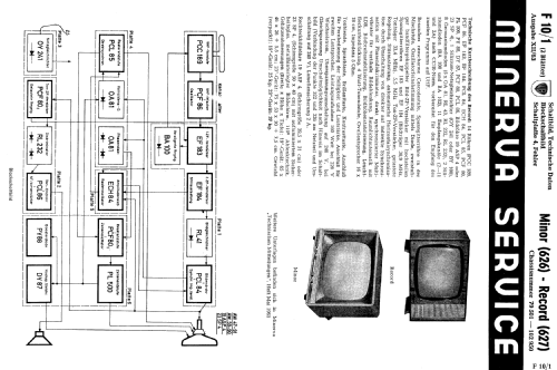 Record 627; Minerva-Radio (ID = 142263) Television