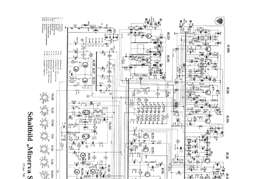 Superb Electronic 706; Minerva-Radio (ID = 139047) Télévision