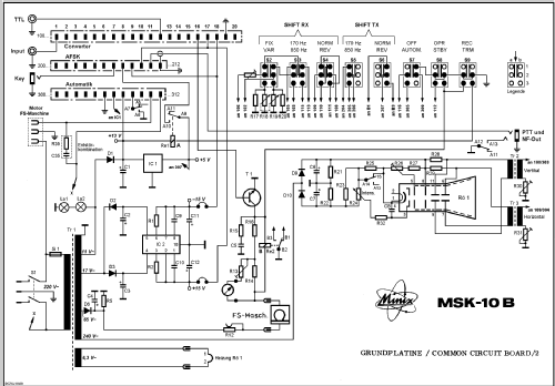 RTTY-Konverter MSK-10B; Minix, Hannover (ID = 436723) Amateur-D