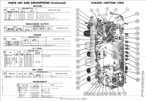 Airline 64BR-1514A Order= 62 C 1514 M; Montgomery Ward & Co (ID = 391450) Radio