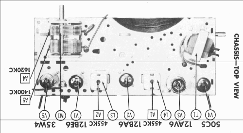 Airline GSE-1622A; Montgomery Ward & Co (ID = 2215851) Radio